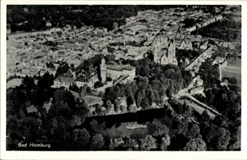 Ak Bad Homburg vor der Höhe Hessen, Fliegeraufnahme
