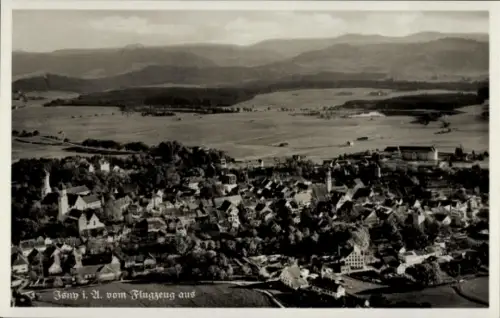 Ak Isny im Allgäu, Fliegeraufnahme