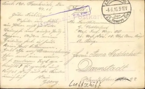 Foto Ak Luftschiff, Zeppelin