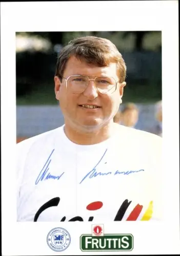 Autogrammkarte Werner Linnemann, FC Remscheid, Autogramm