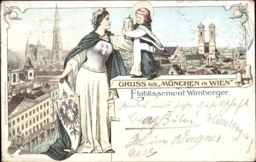 Litho Wien, München in Wien, Etablissement Wimberger