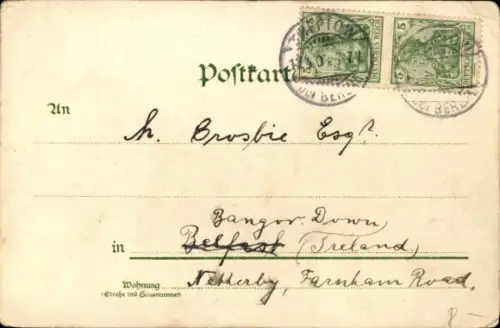 Litho Potsdam,  Kaiser Wilhelm Denkmal