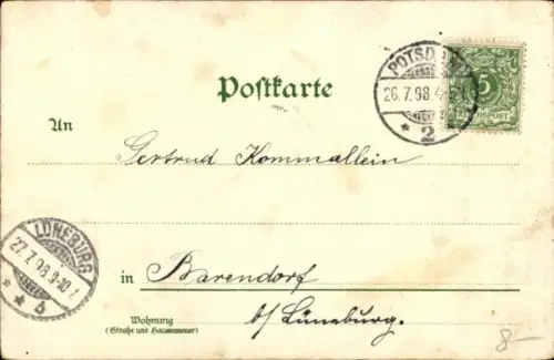 Litho Potsdam, Panorama, Stadtschloss