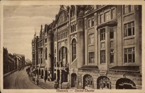 Ak Chemnitz in Sachsen, Central-Theater