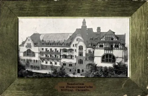 Ak Chemnitz, Sanatorium von Zimmermannsche Stiftung