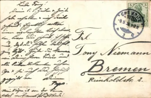 Ak Chemnitz, Sanatorium von Zimmermannsche Stiftung