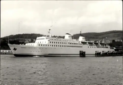 Ak Fährschiff MS Sassnitz