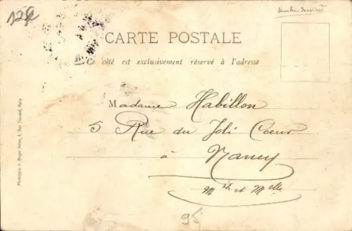 CPA Saint Prix Val-d'Oise, Place de la Croix