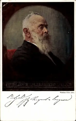 Künstler Ak Firle, Walther, Prinzregent Luitpold von Bayern, Portrait, Regentschafts-Jubiläum