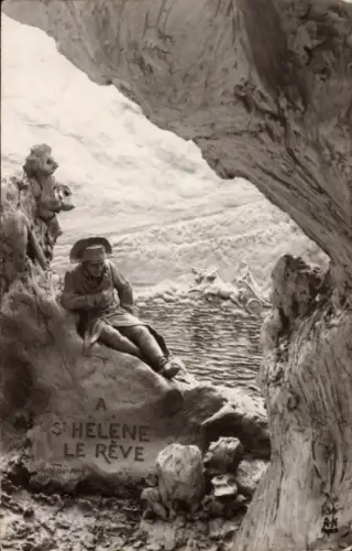 Künstler Ak Mastroianni, Napoleon, St. Helena