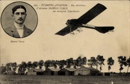 CPA Etampes-Aviation, Aviateur Marius Terce