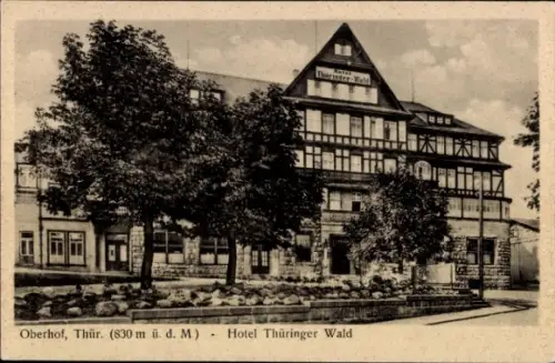 Ak Oberhof im Thüringer Wald, Hotel Thüringer Wald