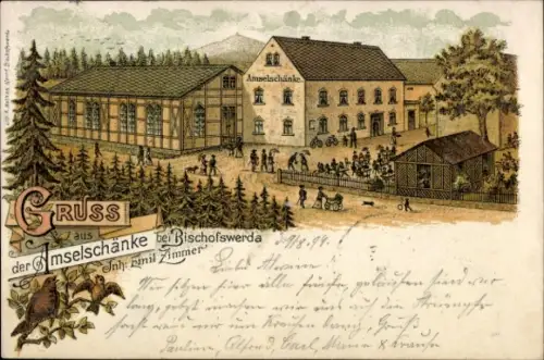 Litho Bischofswerda in Sachsen, Amselschänke
