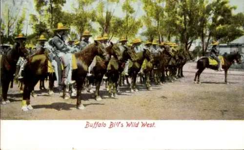 Ak Buffalo Bill's Wild West Show, Mexikaner