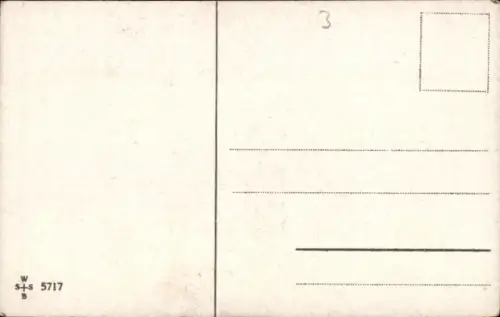 Künstler Ak Manni Grosze, Vor dem Spiegel