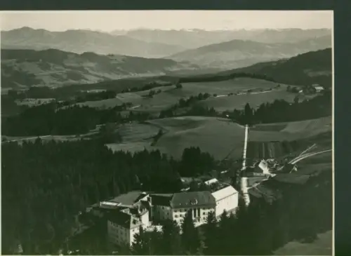 Foto Scheidegg Allgäu, Luftaufnahme Kinderheilklinik 