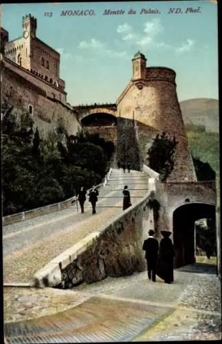 Ak Monaco, Montée du Palais