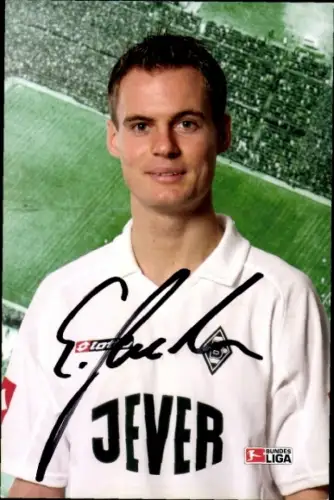 Autogrammkarte Fußballer Enrico Gaede, Borussia Mönchengladbach, Autogramm