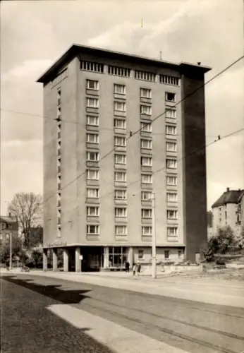 Ak Zwickau in Sachsen, Hochhaus