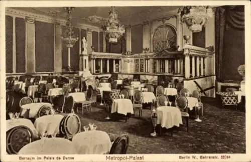 Ak Berlin Mitte, Metropol-Palast, Behrenstraße 53/54