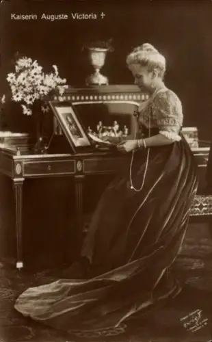 Ak Kaiserin Auguste Viktoria, Portrait