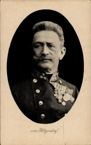 Ak Feldmarschall Franz Conrad von Hötzendorf, K. u. k. Armee