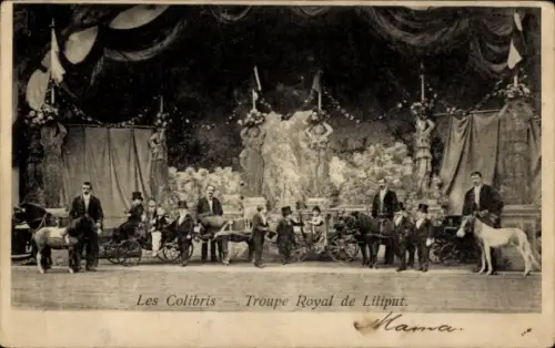CPA Les Colibris, Troupe Royal de Liliput