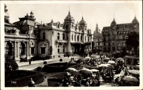 CPA Monte-Carlo Monaco, Le Casino et l'Hôtel de Paris