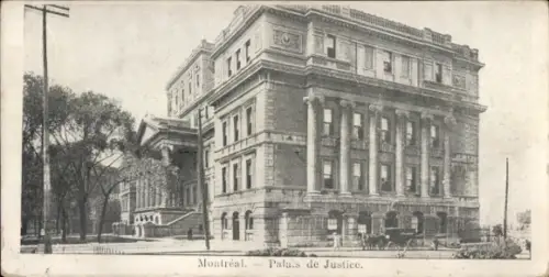 Ak Montreal Québec Kanada, Palais de Justice