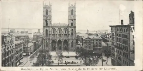 Ak Montreal Québec Kanada, Eglise Notre-Dame