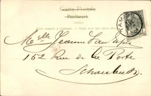 Ak Tamise Temse Temsche Ostflandern, Brückenansicht