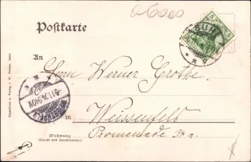 Ak Suhl in Thüringen, Steinweg