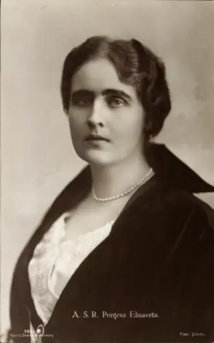 Ak A.S.R. Printesa Elisaveta, Prinzessin Elisabeth, Portrait