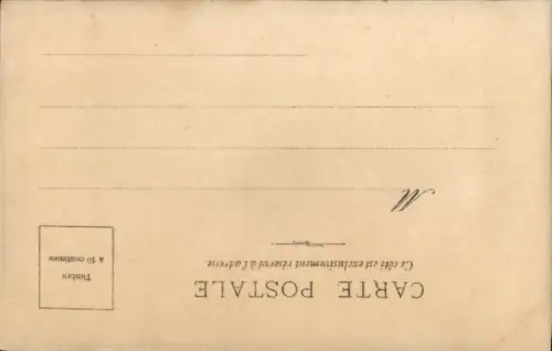 Passepartout Ak Ferdinand I., Prinz von Bulgarien, Portrait in Uniform