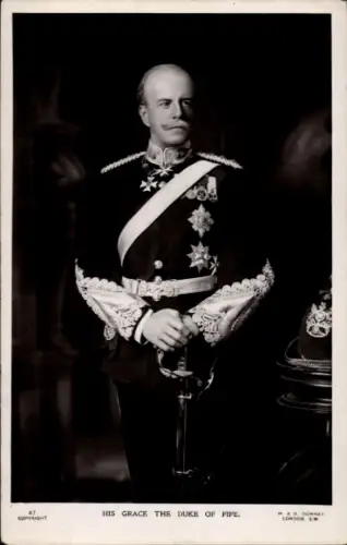 Ak Alexander Duff, 1. Duke of Fife, Portrait