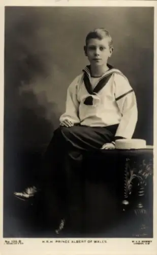 Ak Prinz Albert of Wales, Portrait