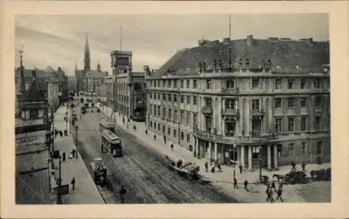 Ak Berlin, Mühlendamm, Sparkasse