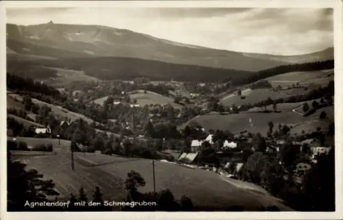 Ak Jagniątków Agnetendorf Hirschberg Riesengebirge Schlesien, Schneegruben