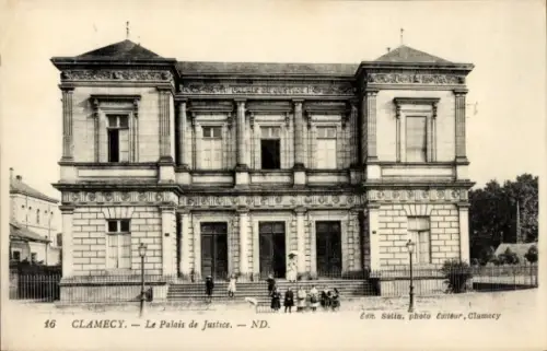 Ak Ak Clamecy Nièvre, Justizpalast