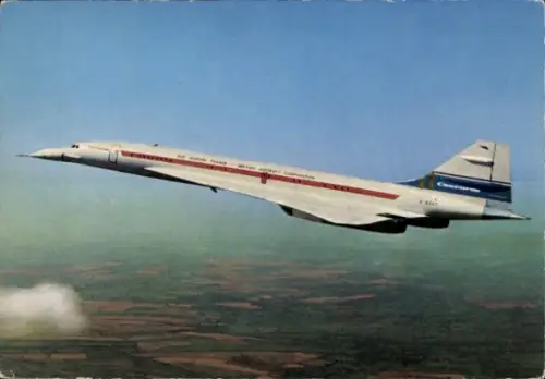 Ak Überschallflugzeug BAC Aerospatiale Concorde