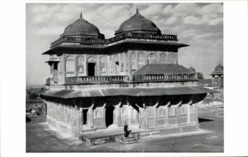 Ak Fatehpur Sikri Indien, Birbals Haus,  Architektur, Archäologischer Survey von Indien