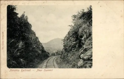 Ak Panama, Eisenbahngleise