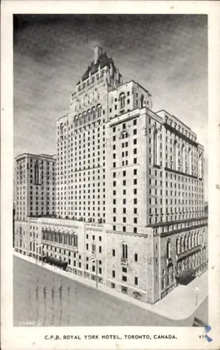 Ak Toronto Ontario Kanada, C.P.R. Royal York Hotel,  Kanada