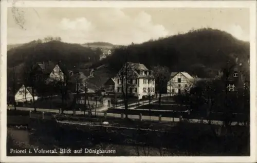 Ak Priorei Hagen in Westfalen, Blick auf Dünighausen, Restaurant