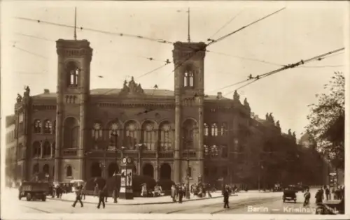 Ak Berlin Moabit, Berlin Kriminalgericht
