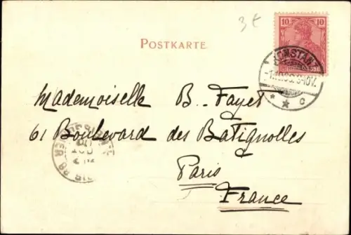 Ak Konstanz am Bodensee, Inselhotel, Trenkler 7676