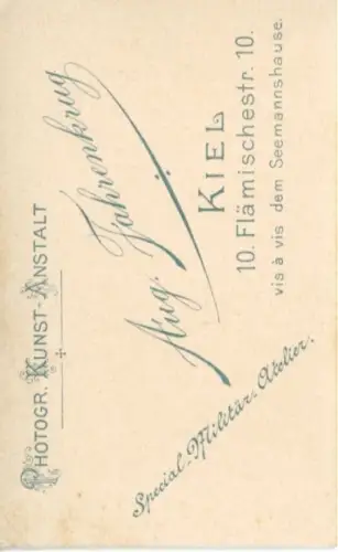 CdV Kiel, Matrose in Uniform, Portrait