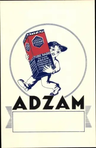 Ak Adzam, Tube Radio, Reklame