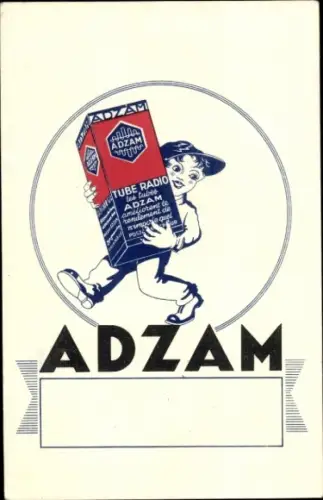 Ak Adzam, Tube Radio, Reklame