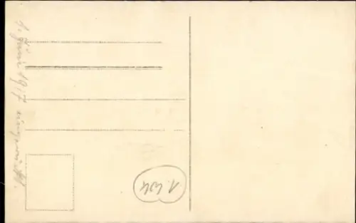 Foto Ak Deutscher Soldat in Uniform, I. WK